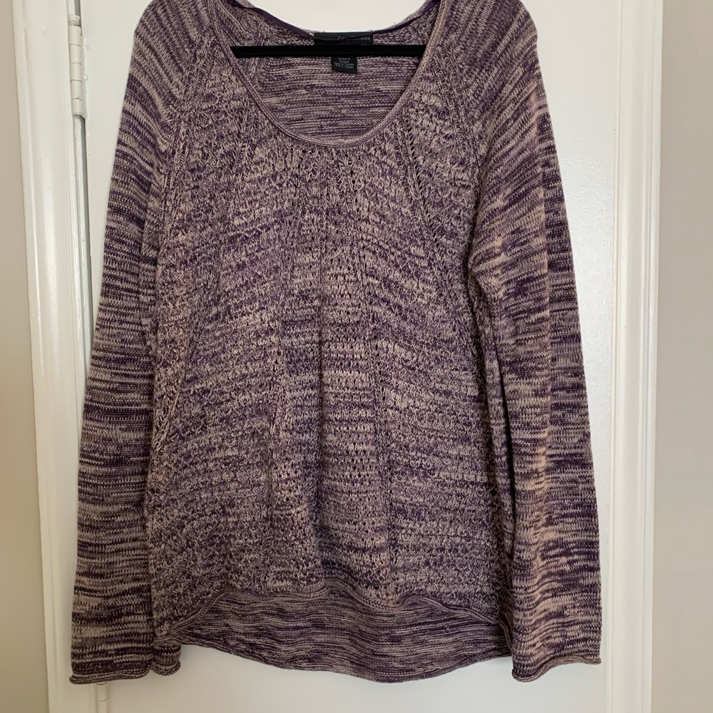 Calvin Klein purple sweater